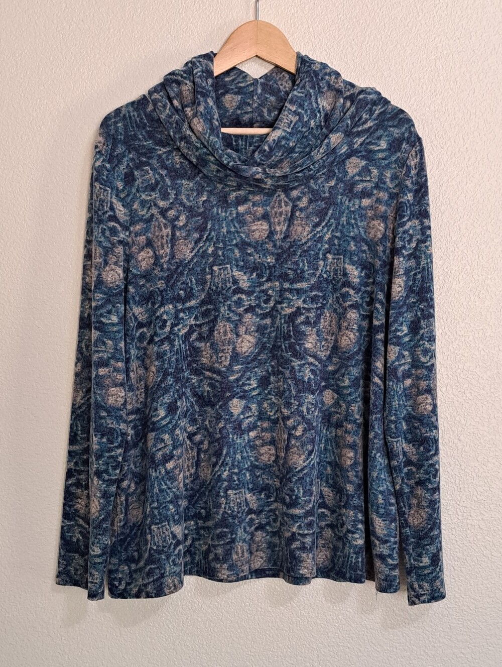 HABITAT Cowl Neck Knit Top